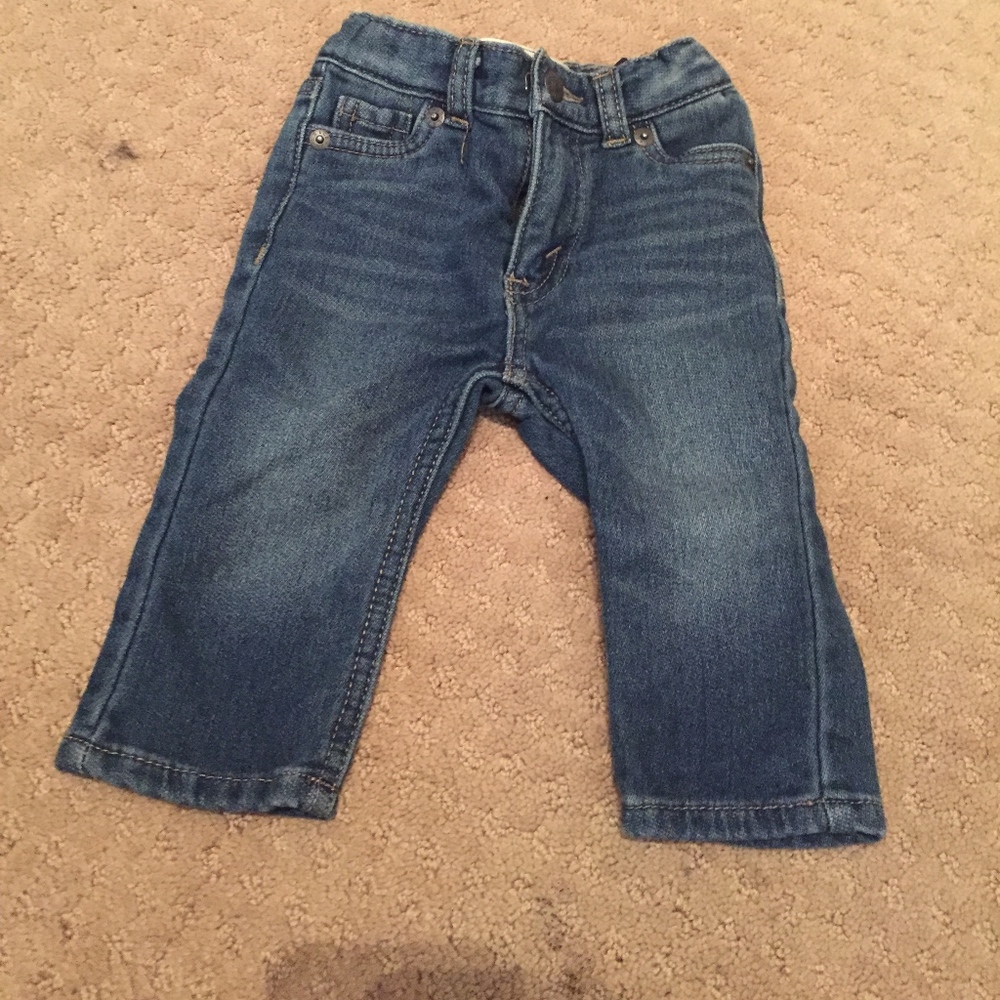 Levi's Adjustable Pull On Knit Denim Jeans